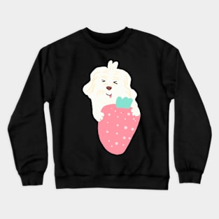 Strawberry Maltipoo Crewneck Sweatshirt